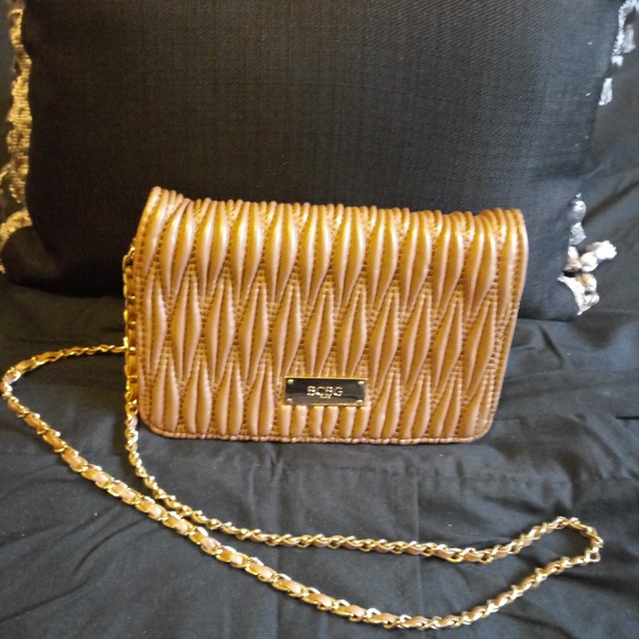 Gold BCBG Cross Body Bag - Picture 1 of 6